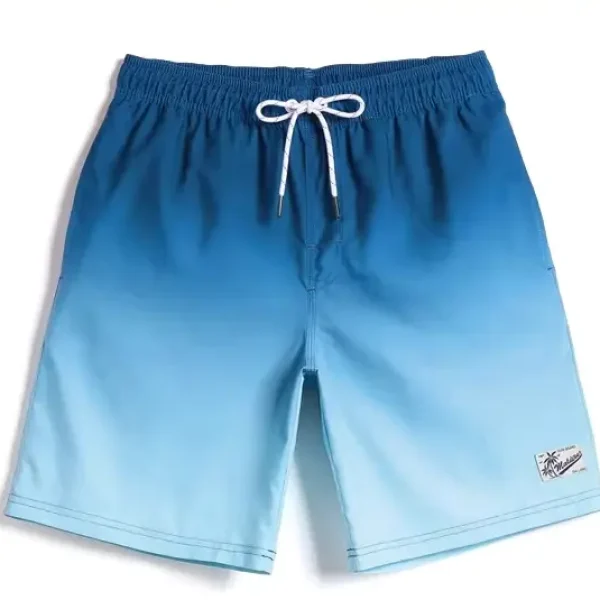 Ombre Gradient Beach Shorts (2)