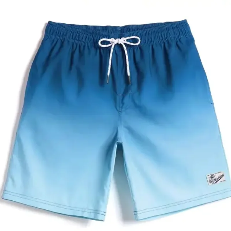 Ombre Gradient Beach Shorts (2)