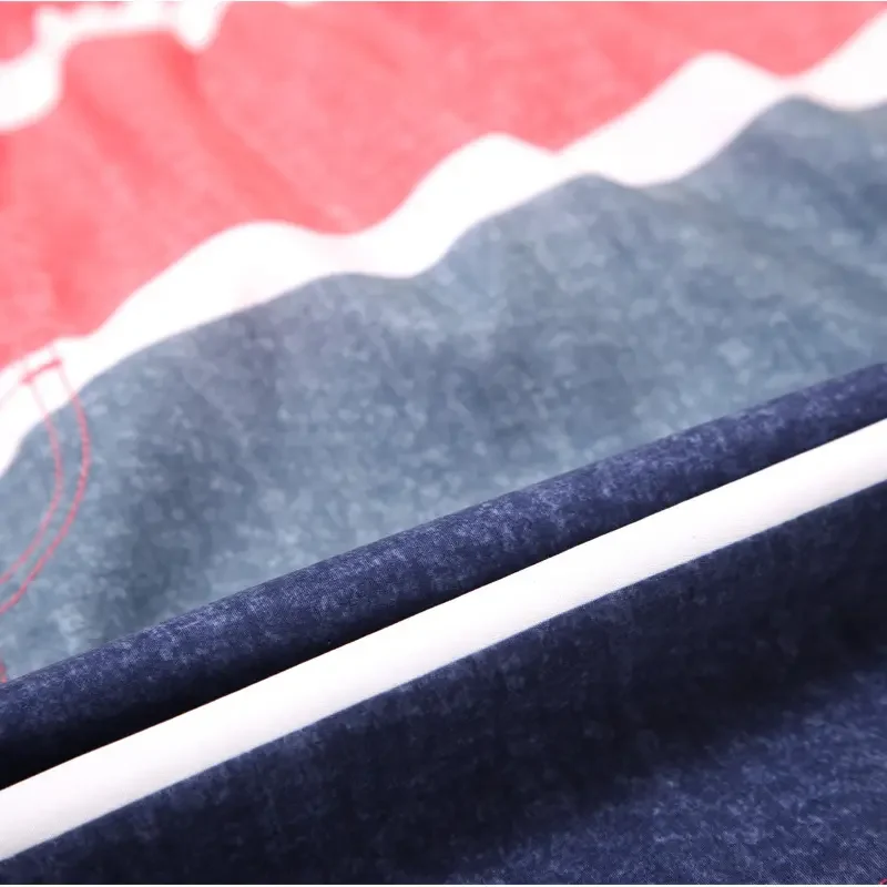 Striped Print Sports Beach Shorts (6)