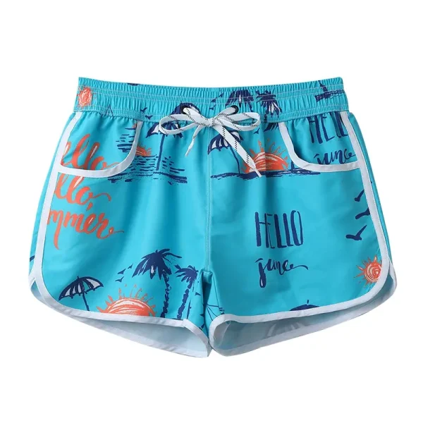 Unisex Printed Beach Shorts (2)-2