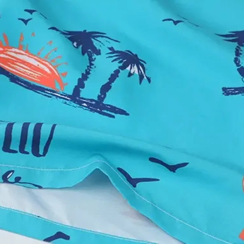 Unisex Printed Beach Shorts (3)